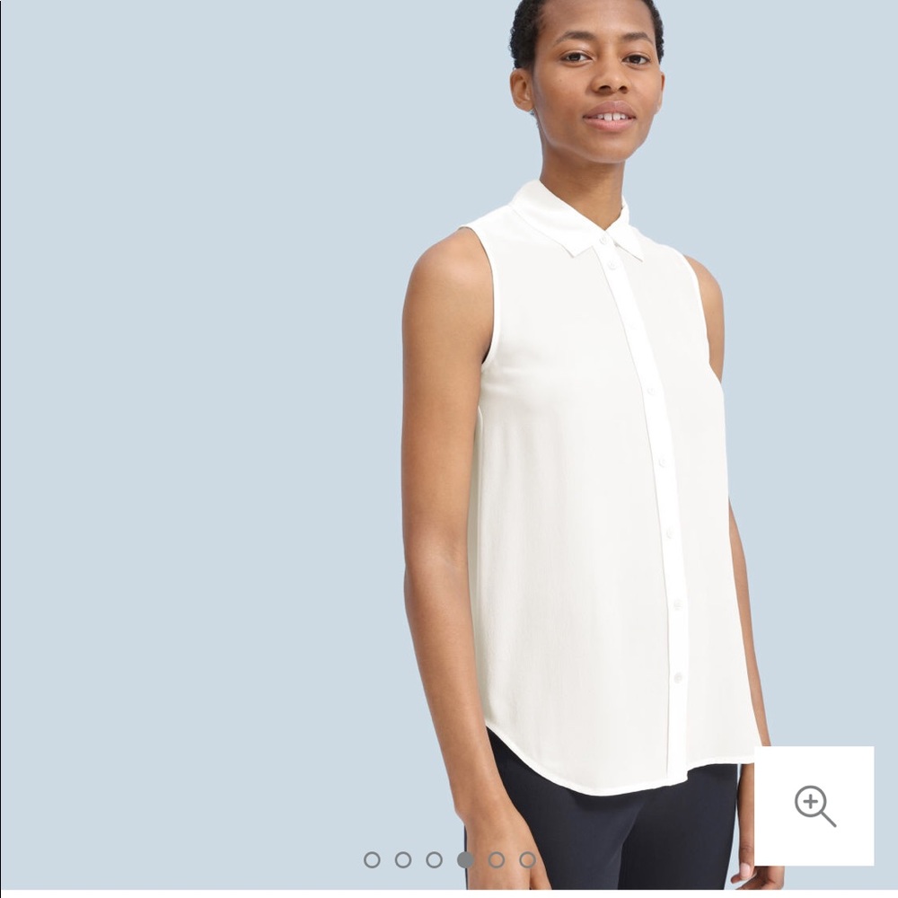 Everlane silk sleeveless top
